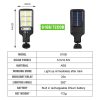 Solar Lights |   Wholesale 1200w Led Solar Flood Light 3 Modes Ip65 Waterproof Outdoor Pir Motion Sensor Garden Lamp with RC LED Lighting JX-616B with remote control