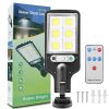 Solar Lights |   Wholesale 1200w Led Solar Flood Light 3 Modes Ip65 Waterproof Outdoor Pir Motion Sensor Garden Lamp with RC LED Lighting JX-616B with remote control