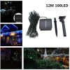 Solar Lights |   Wholesale 12M 100 LEDs  String Light with Solar Strip Night Light Lamp Fairy Lights for Outdoor Christmas Trees Wedding Garden color LED Lighting Color