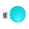 Solar Lights |   Wholesale 14 Inch Led Beach Ball Toy With Colorful Solar Light Waterproof Led Inflatable Luminous Pool Floating Ball ball 14 inches (1pc) LED Lighting Ball 14 inches (1pc)