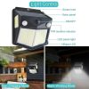 Solar Lights |   Wholesale 160 Led Solar Power Wall Light Pir Motion Sensor Security Outdoor Garden Wall Lamp 1pc LED Lighting 1pc