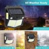 Solar Lights |   Wholesale 160 Led Solar Power Wall Light Pir Motion Sensor Security Outdoor Garden Wall Lamp 1pc LED Lighting 1pc