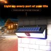 Solar Lights |   Wholesale 190 Leds Solar Light with 4 Working Modes Ip65 Waterproof Motion Sensor Wall Lamps LED Lighting 190LED + bottom flashing