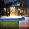 Solar Lights |   Wholesale 190 Leds Solar Light with 4 Working Modes Ip65 Waterproof Motion Sensor Wall Lamps LED Lighting 190LED + bottom flashing