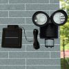 Solar Lights |   Wholesale 22led Double-head Solar Light Outdoor High-brightness Motion Sensor Floodlight Spotlight for Garden Landscape Black LED Lighting Black