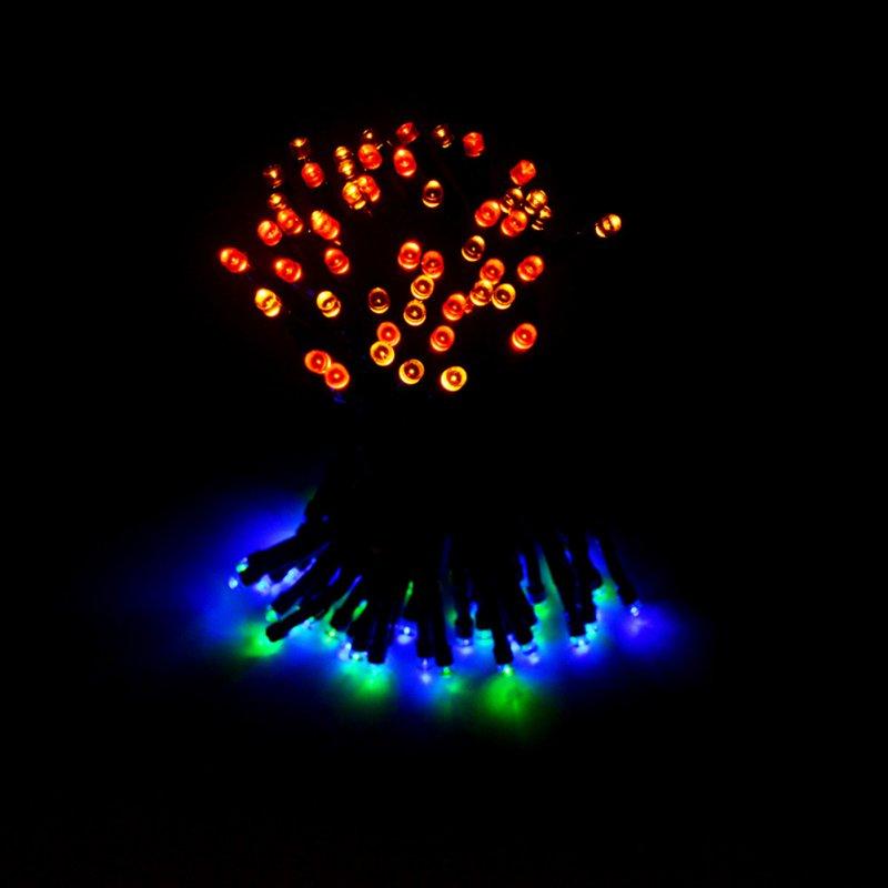 Solar Lights |   Wholesale 22M 200LEDs String Light with Solar Strip Night Light Lamp Fairy Lights for Outdoor Christmas Trees Wedding Garden colors LED Lighting Colors