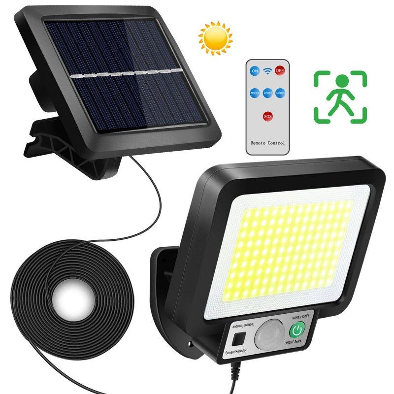 Solar Lights |   Wholesale 280000lm Solar Street Light 3 Modes 1200 Mah Rechargeable Battery Waterproof Super Bright Outdoor Wall Lamp JX-F117 light LED Lighting JX-F117 light