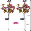 Solar Lights |   Wholesale 2pcs Led Solar Butterfly Lights Outdoor Waterproof Decorative Stake Lights Lawn Lamp For Yard Patio Garden Decor lawn lamp LED Lighting Lawn lamp