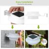 Solar Lights |   Wholesale 2pcs Led Solar Gutter Lights IP65 Waterproof Outdoor Fence Lamp for Garden Yard Patio Cold White LED Lighting Solar Lights