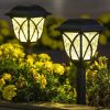 Solar Lights |   Wholesale 2Pcs LED Solar Lawn Light Garden Pathway Outdoor Landscape Lighting Warm light LED Lighting Solar Lights