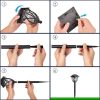 Solar Lights |   Wholesale 2Pcs LED Solar Lawn Light Garden Pathway Outdoor Landscape Lighting Warm light LED Lighting Solar Lights