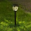 Solar Lights |   Wholesale 2Pcs LED Solar Lawn Light Garden Pathway Outdoor Landscape Lighting Warm light LED Lighting Solar Lights