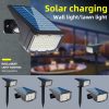 Solar Lights |   Wholesale 2pcs Outdoor Solar Spotlight Waterproof Super Bright Garden Light for Walkway Courtyard Garden Driveway 50LED LED Lighting 50LED