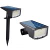 Solar Lights |   Wholesale 2pcs Outdoor Solar Spotlight Waterproof Super Bright Garden Light for Walkway Courtyard Garden Driveway 50LED LED Lighting 50LED