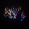 Solar Lights |   Wholesale 2Pcs Solar Powered Branch Leaves Light Lawn Lamp for Outdoor Garden Landscape colors LED Lighting Colors