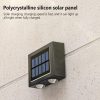 Solar Lights |   Wholesale 2pcs Solar Wall Lamp 2 Colors Outdoor Waterproof Up Down Luminous Night Light for Garden Courtyard Cold White LED Lighting Solar Lights