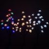 Solar Lights |   Wholesale 2Pcs/Set 20LEDs Solar Branch Light Double Layer Outdoor Lawn Lamp Garden Yard Decor warm light_Solar lawn light LED Lighting Solar Lights