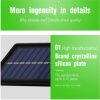 Solar Lights |   Wholesale 3.6v 10w Led Solar Street Lights Outdoor Ip65 Waterproof Sensor Wall Light Garden Fence Yard Lamp LED Lighting KF-028 solar street light