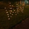 Solar Lights |   Wholesale 3 in 1 Solar Lamp Cherry Tree Shape LED Decoration Garden Lawn Light warm light LED Lighting Solar Lights