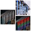 Solar Lights |   Wholesale 30CM Led Icicle Pick Light Set Of 8 IP65 Waterproof Meteor Shower Rain Light Garland Ice String Light For Christmas Decorations white 110V US plug LED Lighting Solar Lights