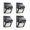 Solar Lights |   Wholesale 30LEDs Solar Lamp Motion Sensor Wall Light IP65 Waterproof Emergency for Garden  Outdoor Lighting 2PCS LED Lighting 2PCS + Human body induction + micro light mode