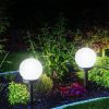 Solar Lights |   Wholesale 3pcs Ball Solar Light Outdoor Waterproof Weather-resistant Decorative Lights For Gardens Yards Balconies Ball Solar Light  (3pcs) LED Lighting Ball Solar Light (3pcs)