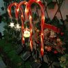 Solar Lights |   Wholesale 3pcs Solar Led Cane Stick Light 600mah Battery Outdoor Garden Lawn Lamp for Christmas Decoration LED Lighting 3pcs Mixed