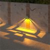 Solar Lights |   Wholesale 4 Pcs Led RGB Solar Wall Lamp With 2V/0.35W Solar Plate Outdoor Waterproof Sconce Lantern For Balcony Yard Street Garden Decoration RGB gradient 4 pack LED Lighting RGB gradient + 4 pack