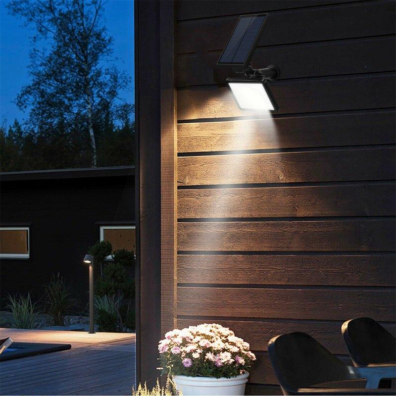 Solar Lights |   Wholesale 48 Led Solar Spotlights 5 Modes Ip65 Waterproof Landscape Lamps For Outdoor Garden Lawn Patio Pathway white light LED Lighting Solar Lights