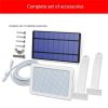 Solar Lights |   Wholesale 48led Outdoor Led Solar Light Intelligent Automatic Street Lamp with Solar Panel black shell LED Lighting Black shell