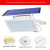 Solar Lights |   Wholesale 48led Outdoor Led Solar Light Intelligent Automatic Street Lamp with Solar Panel black shell LED Lighting Black shell