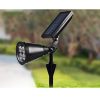 Solar Lights |   Wholesale 4LEDs Solar Power Garden Lamp Spot Light Outdoor Waterproof Lawn Landscape Path Spotlight 0.5W spotlight warm light LED Lighting 0.5W spotlight warm light