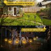 Solar Lights |   Wholesale 4pcs 12led Solar Torch Light Waterproof Super Bright Auto On/off Outdoor Lamps For Garden Decorations solar garden light LED Lighting Solar garden light