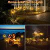 Solar Lights |   Wholesale 4pcs 12led Solar Torch Light Waterproof Super Bright Auto On/off Outdoor Lamps For Garden Decorations solar garden light LED Lighting Solar garden light