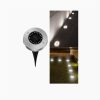 Solar Lights |   Wholesale 4pcs 20 Led Underground Lights Automatic Charging Solar Buried Lamps For Lawn Garden Pathway Decor white lights LED Lighting Solar Lights