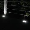 Solar Lights |   Wholesale 4Pcs 8LEDs Solar Powered Buried Light Underground Lamp for Outdoor Path Way Patio Garden Yard warm light LED Lighting Solar Lights