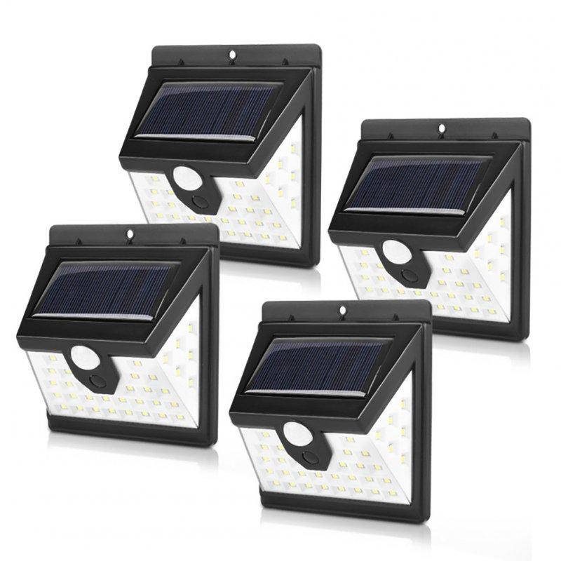 Solar Lights |   Wholesale 4Pcs Solar Powered Wall Lamp Motion Sensor 40LEDs IP65 Waterproof for Outdoor Garden Yard LED Lighting Solar Lights