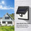 Solar Lights |   Wholesale 4Pcs Solar Powered Wall Lamp Motion Sensor 40LEDs IP65 Waterproof for Outdoor Garden Yard LED Lighting Solar Lights