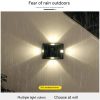 Solar Lights |   Wholesale 4pcs Solar Wall Lights Intelligent Light Control System Outdoor Waterproof Courtyard Garden Landscape Decoration white light LED Lighting Solar Lights