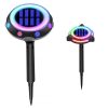 Solar Lights |   Wholesale 4W LED Solar Garden Light Built-in Solar Panel Weatherproof Color Changing Outdoor Courtyard Lamp For Fence Pathway Trees Garden Yard Flying saucer model LED Lighting Flying saucer model