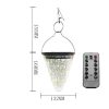 Solar Lights |   Wholesale 50 Leds Solar Starry Sky Light With Remote Control 8 Lighting Modes 3 Adjustable Brightness IP65 Waterproof Outdoor Courtyard Light (132 x 132 x 160mm) Warm White LED Lighting Solar Lights