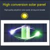 Solar Lights |   Wholesale 500lm Solar Split Wall Lamp Human Body Induction Lighting Street Lamp Outdoor Light Split double-head 130COB LED Lighting Solar Lights