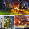 Solar Lights |   Wholesale 6pcs LED Solar Garden Lights With 600MAH NI-MH Battery IP65 Waterproof Energy Saving Solar Powered Outdoor Courtyard Lamp Stake LED Lighting Solar Lights