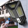 Solar Lights |   Wholesale 880000lm Led Solar Street Lamp Motion Sensor Light 3 Lighting Modes Garden Outdoor Street Light V95 with RC LED Lighting Solar Lights