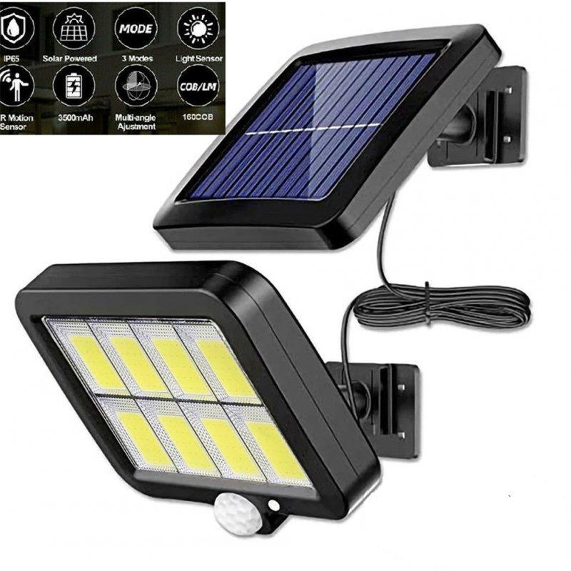 Solar Lights |   Wholesale 9000lm Outdoor Led Solar Light With 3 Lighting Modes Energy Saving Motion Sensor Light 160COB with 3 Lighting Modes LED Lighting 160COB with 3 Lighting Modes