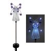 Solar Lights |   Wholesale Angel Garden Stake Lights Outdoor Waterproof Energy Saving Solar Lamps with 7 Leds Purple LED Lighting Purple