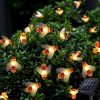 Solar Lights |   Wholesale Bee Shape Led Solar String Lights Energy Saving Outdoor Lights For Fence Lawn Patio Garden Decoration 6.5m 30 lights LED Lighting 6.5m 30 lights