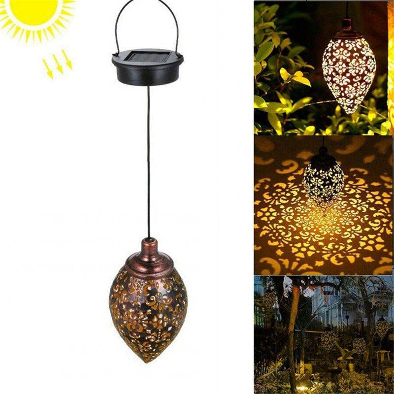 Solar Lights |   Wholesale Hanging Solar Power Led Light High-brightness Decorative Lamp For Garden Yard Decor Chandelier LED Lighting Chandelier