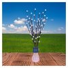 Solar Lights |   Wholesale LED 3 in 1 Solar Waterproof Tree Branch Shape Ball Light Decor Lamp for Wedding Party Festival White light LED Lighting Solar Lights