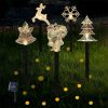 Solar Lights |   Wholesale Led Christmas Solar Lawn Light Ip65 Waterproof Energy Saving Fairy Lights for Courtyard Garden Patio Decoration Bell LED Lighting Bell